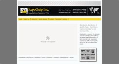 Desktop Screenshot of expoquip.com